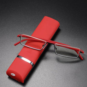 Comfy Half-Frame Reading Presbyopic Glasses