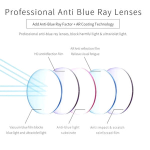 Comfy Half-Frame Reading Presbyopic Glasses